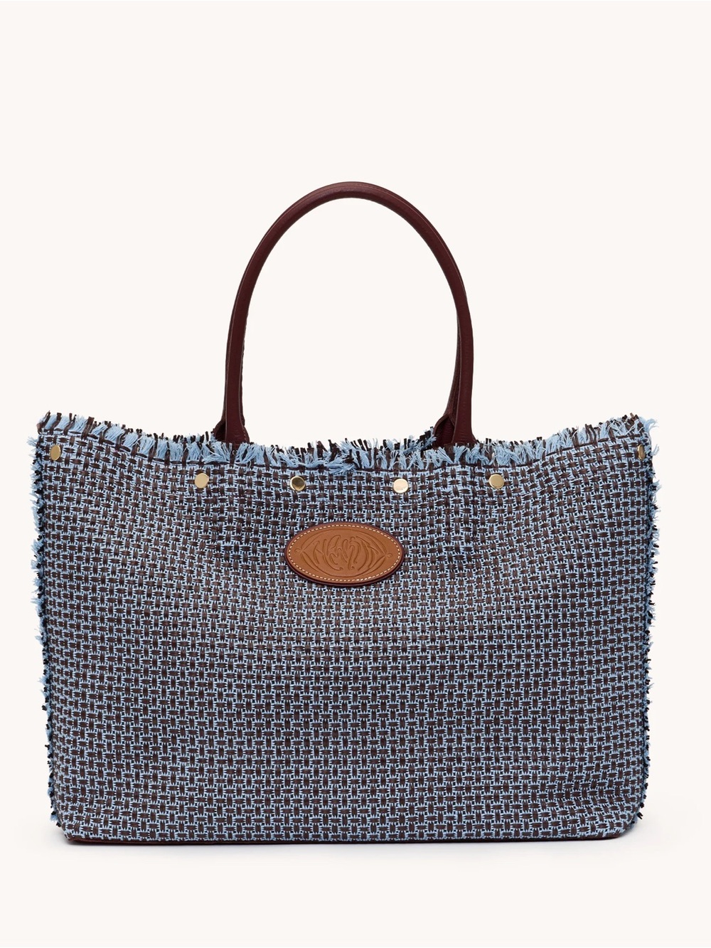 Hammitt Olympia Tote in Blueberry Sorbet/Gold